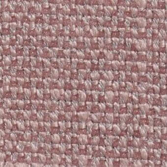 Rose-dust woven fabric texture with a grid pattern, featuring nubby yarns and subtle pink-gray tonal variations; matte, dense upholstery material.